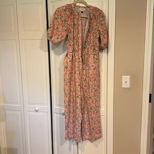 Universal Thread puff sleeve jumpsuit, size small